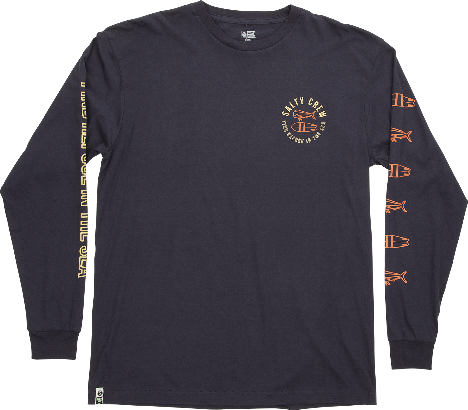 Pescador L/S Tee Long Sleeve Tees - Salty Crew Australia
