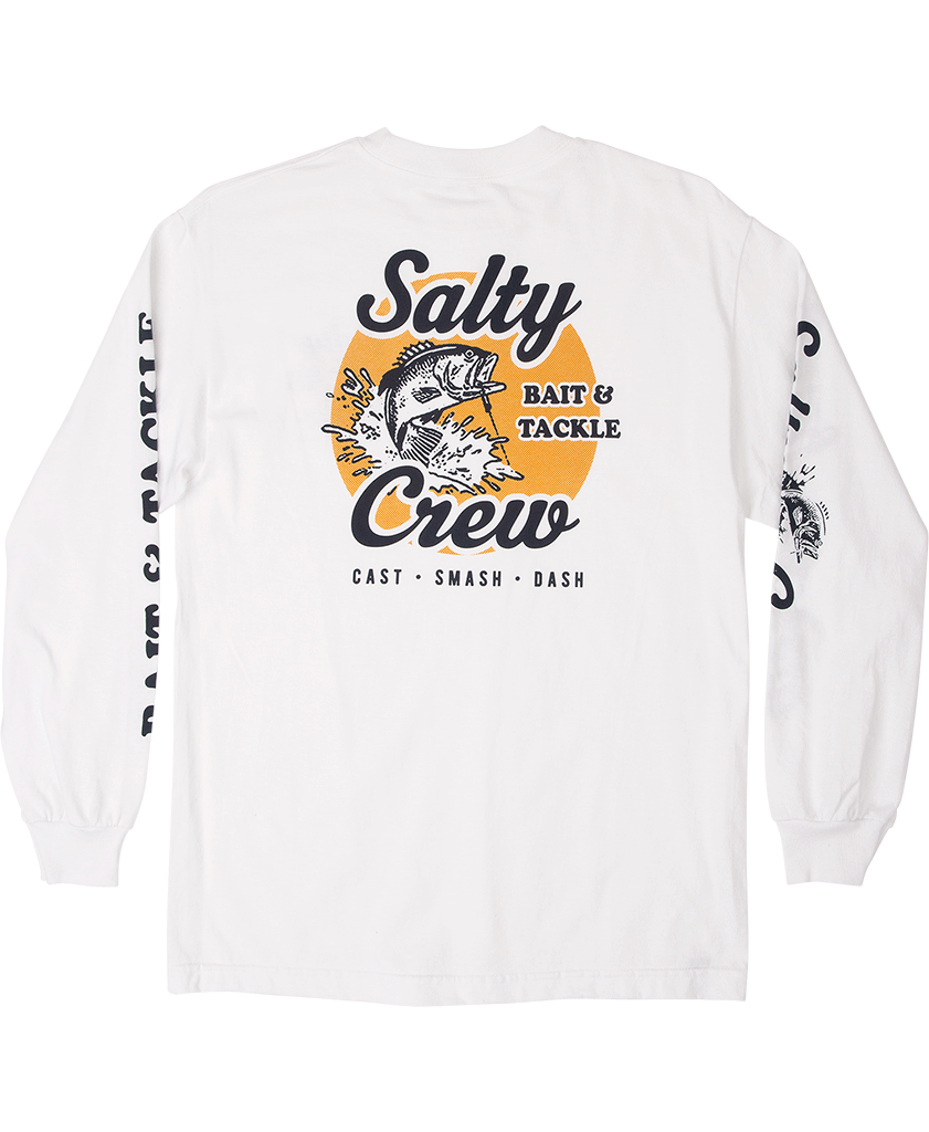 Bait And Tackle L/S Tee Long Sleeve Tees - Salty Crew Australia