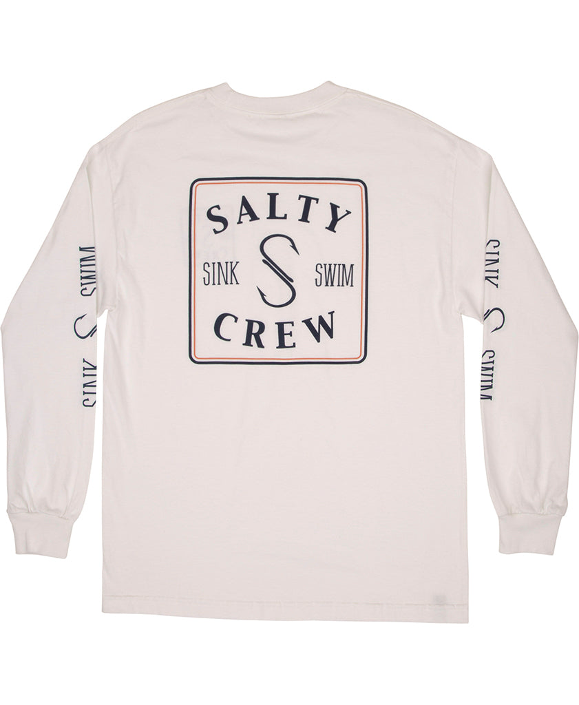Squared Up L/S Tee Long Sleeve Tees - Salty Crew Australia