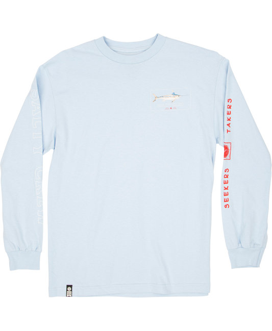 Flatbill L/S Tee Long Sleeve Tees - Salty Crew Australia