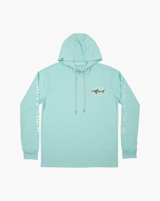 Bruce Hood Tech Tee - Sea Foam - Salty Crew Australia