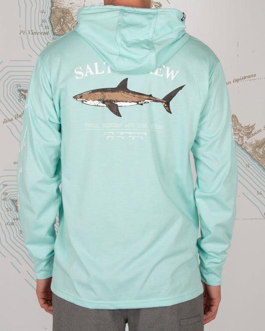 Bruce Hood Tech Tee - Sea Foam - Salty Crew Australia