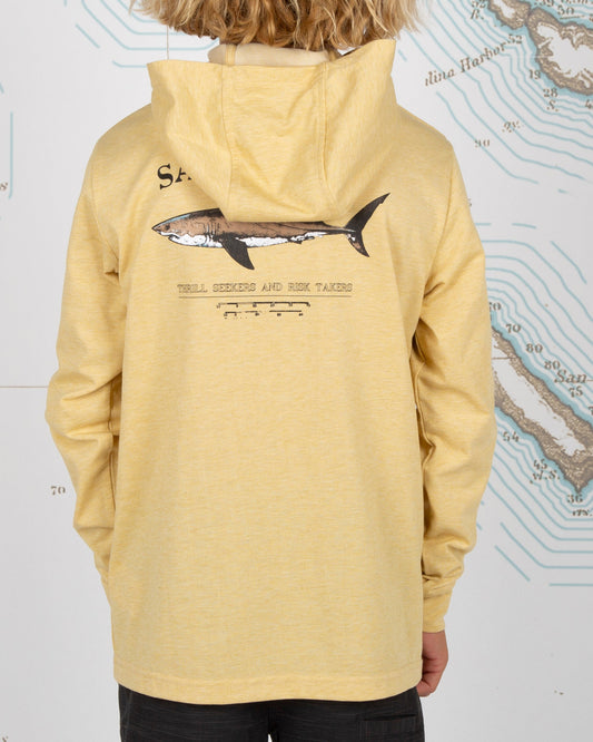 Bruce Boys Hood Tech Tee