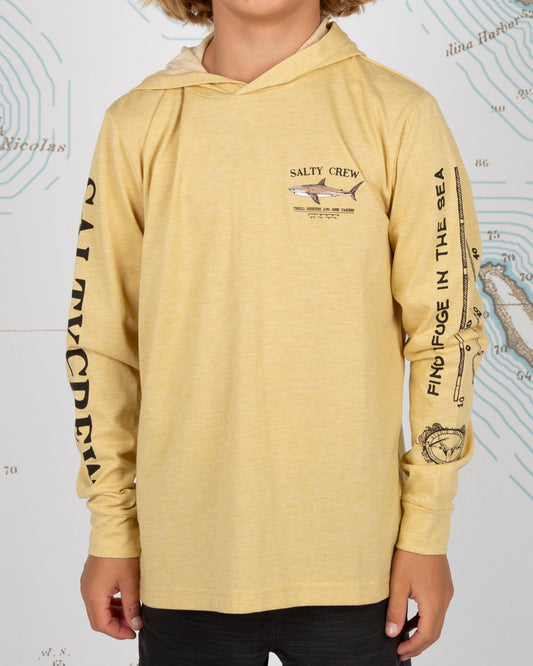 Bruce Boys Hood Tech Tee