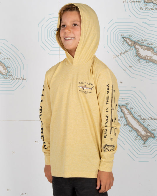 Bruce Boys Hood Tech Tee