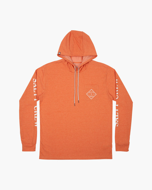 TIPPET POCKET HOOD TECH TEE - Sunburn