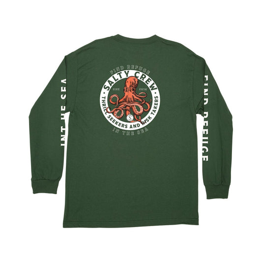 Deep Reach L/S Tee - Spruce