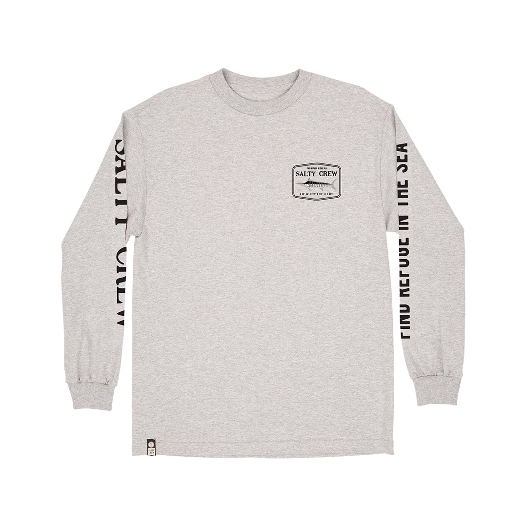 Stealth L/S Tee - Athletic Heather