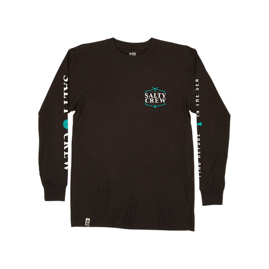 SKIPJACK PREMIUM L/S TEE - BLACK
