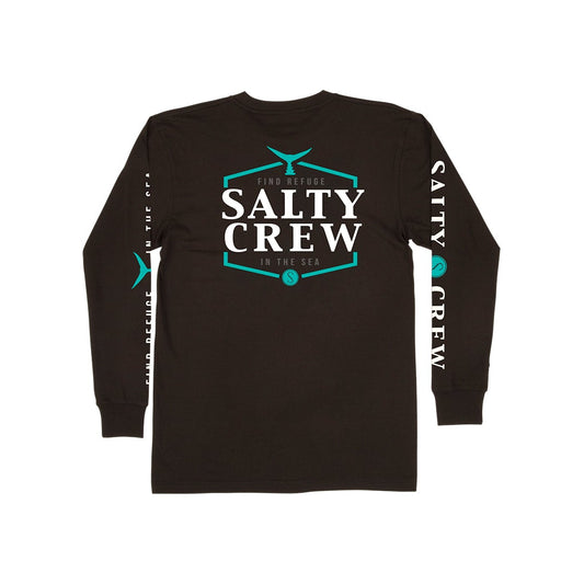 SKIPJACK PREMIUM L/S TEE - BLACK