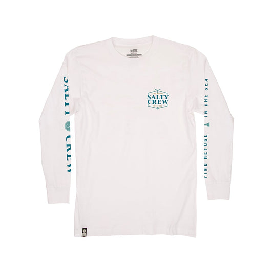 SKIPJACK PREMIUM L/S TEE - WHITE