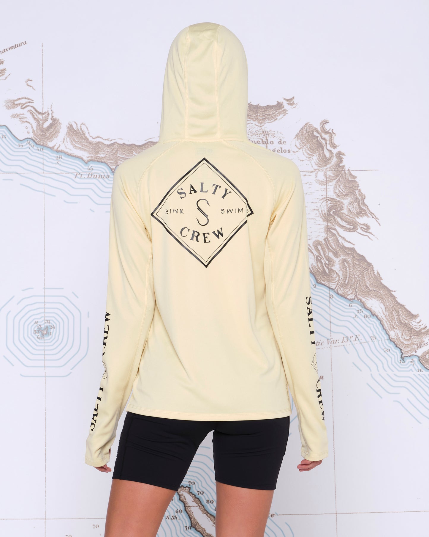 TIPPET PINNACLE HOODY - Banana