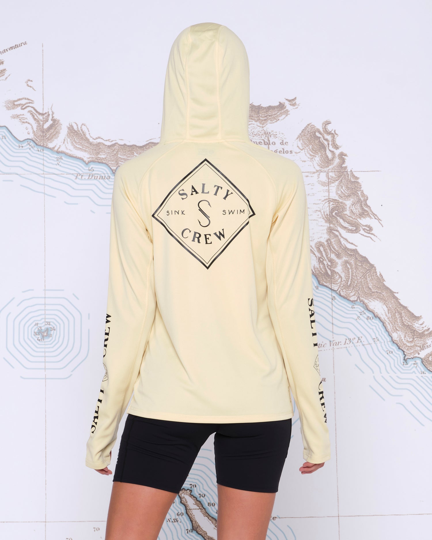 TIPPET PINNACLE HOODY - Banana