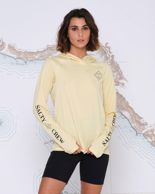 TIPPET PINNACLE HOODY - Banana