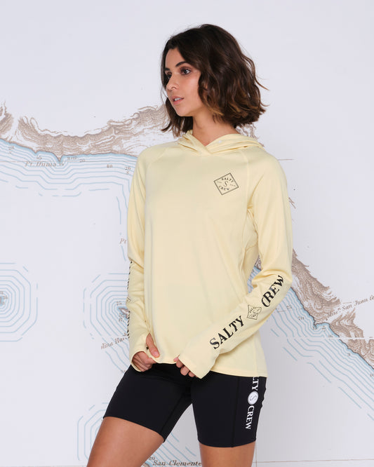 TIPPET PINNACLE HOODY - Banana