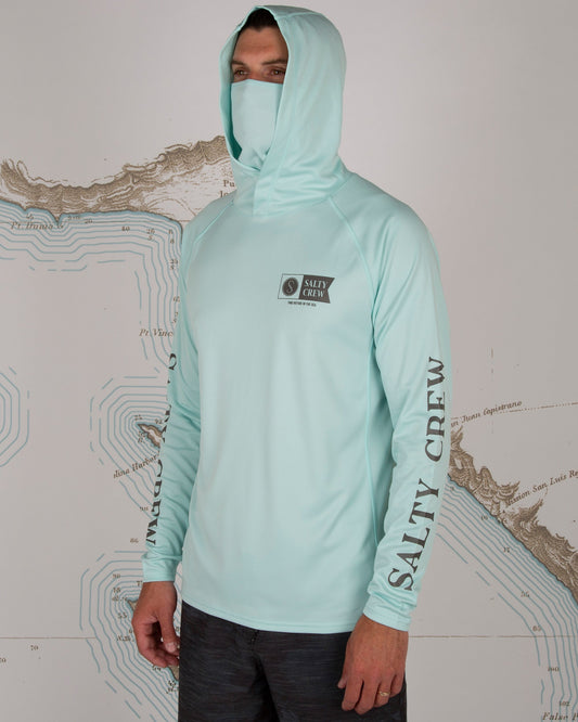 ALPHA FLAG PINNACLE + MASK - Sea Foam