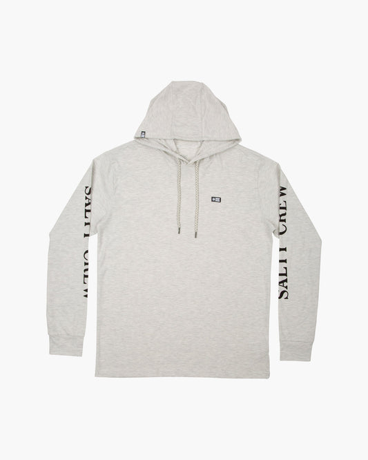 DECKHAND HOOD TECH TEE - Vintage White