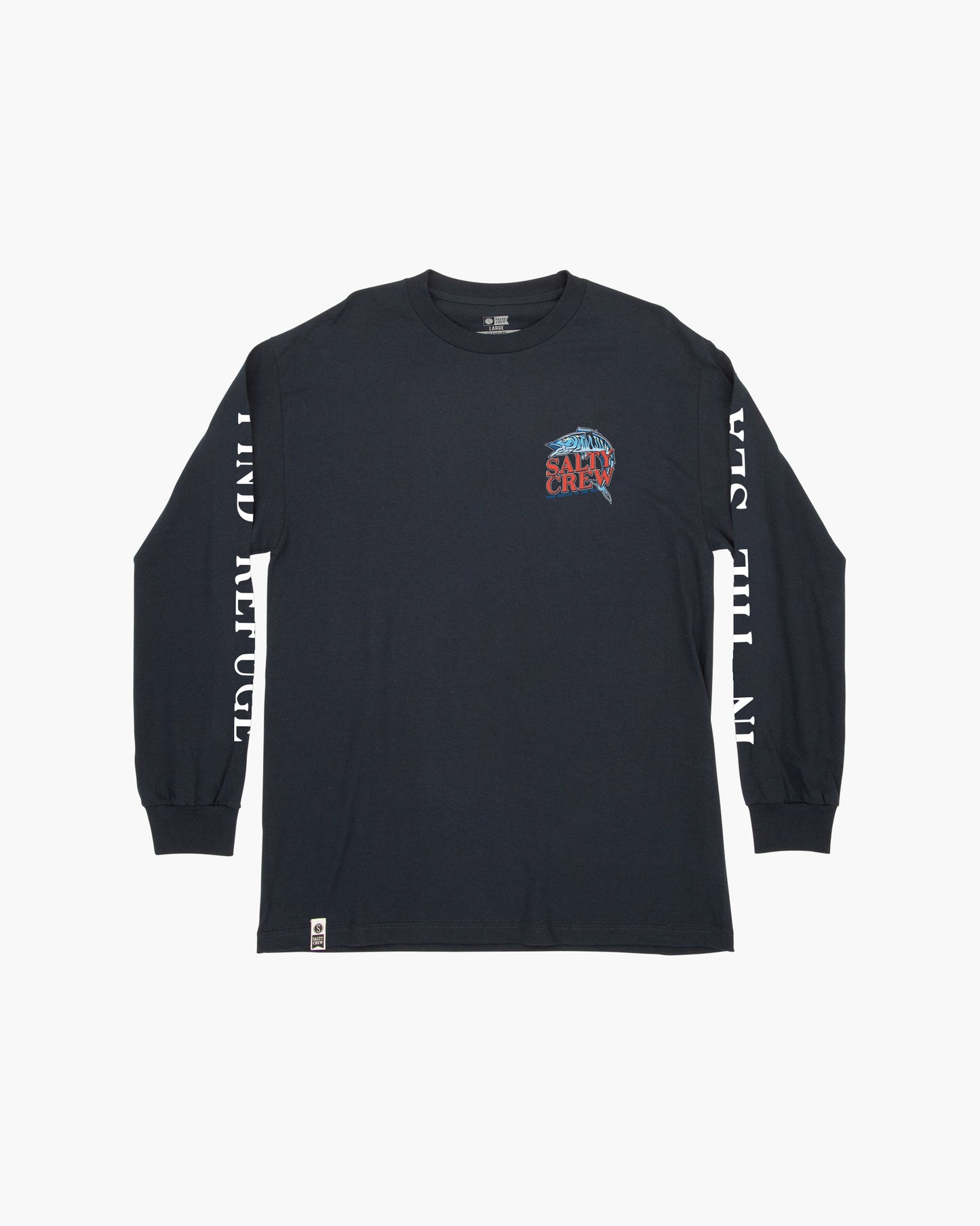 OH NO STANDARD L/S TEE - Navy