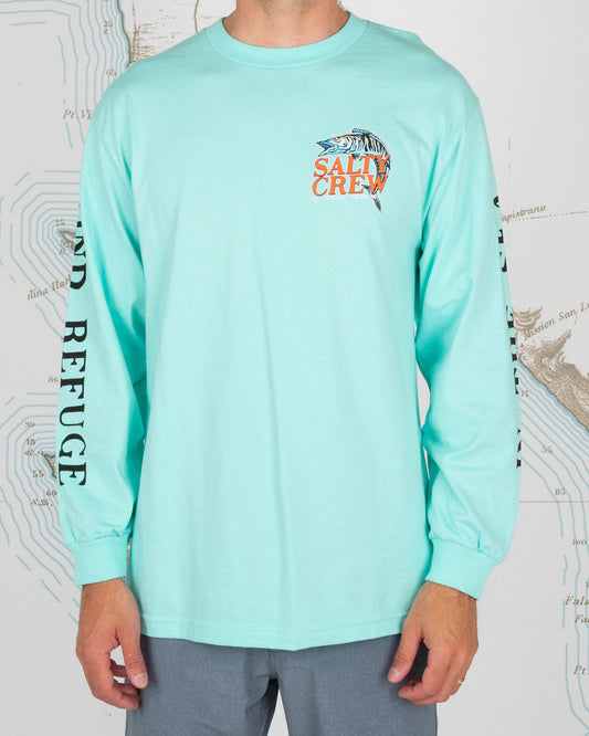 OH NO STANDARD L/S TEE - Salty Crew Australia