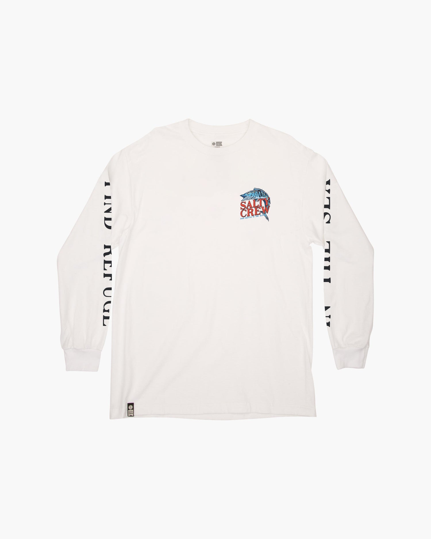 OH NO STANDARD L/S TEE - White
