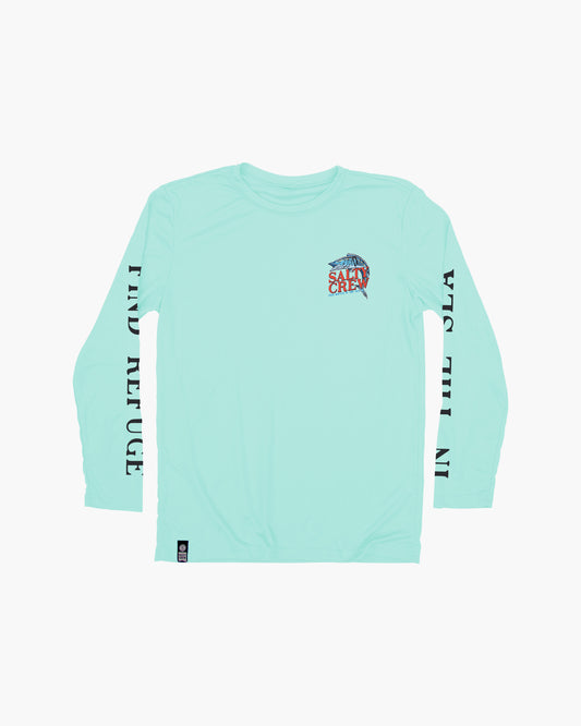 OH NO BOYS SUNSHIRT - Sea Foam