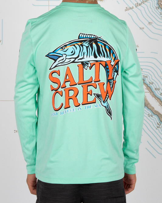 OH NO BOYS SUNSHIRT - Sea Foam