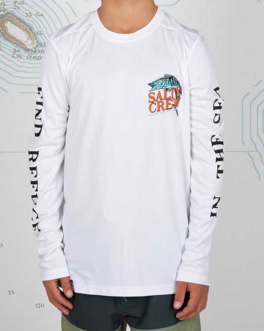 OH NO BOYS SUNSHIRT - White