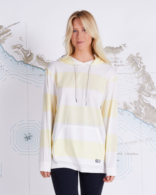 TOP WATER MID WEIGHT HOODY - Banana