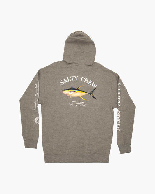AHI MOUNT FLEECE - Gunmetal Heather - Salty Crew Australia