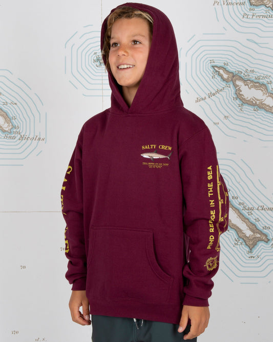 Bruce Boys Hood Fleece