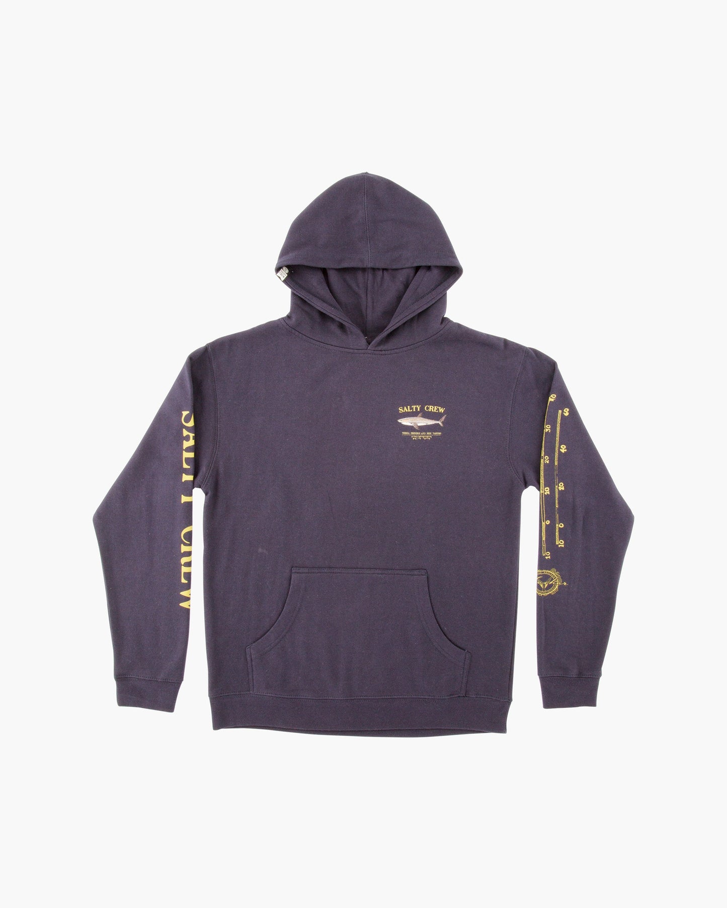 Bruce Boys Hood Fleece - Navy