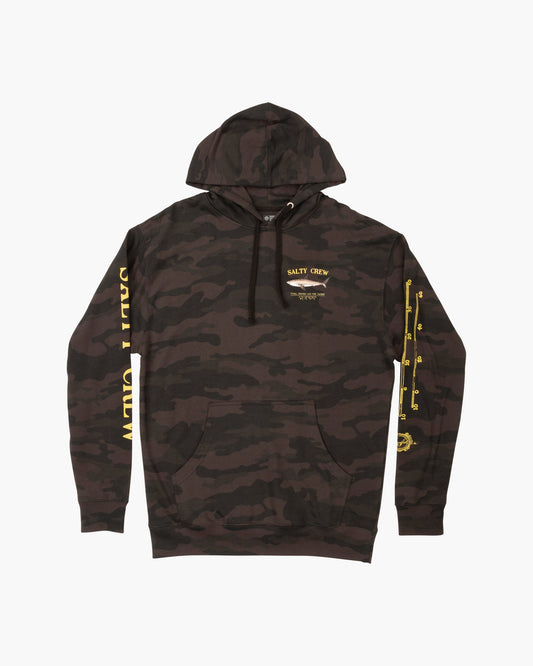 Bruce Hood Fleece - BLACK CAMO