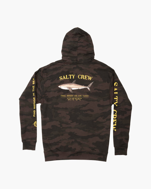 Bruce Hood Fleece - BLACK CAMO