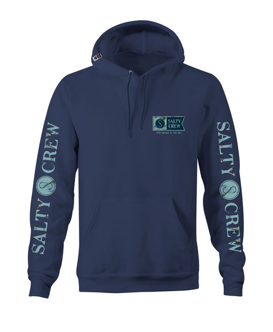 Mariner Hood Fleece Fleece - Salty Crew Australia