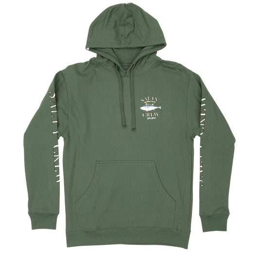 Big Blue Hood Fleece - Alpine Green - Salty Crew Australia