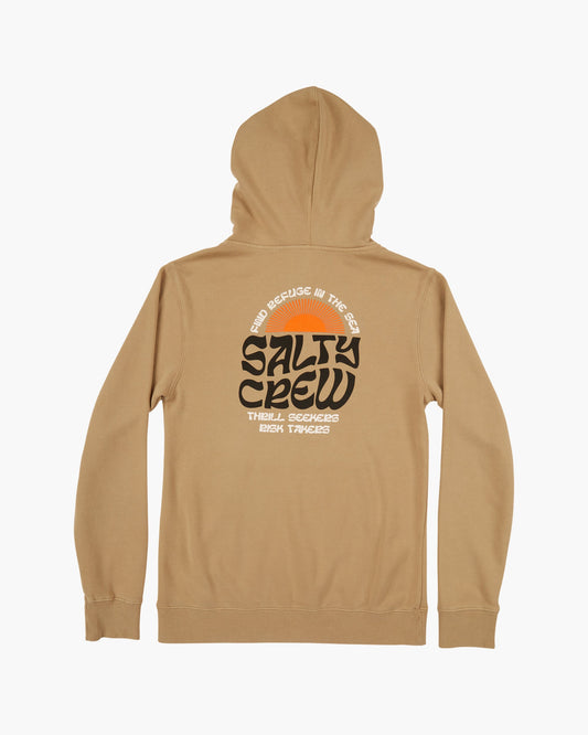 SUNRISE BOYFRIEND HOODY - Sandstone - Salty Crew Australia