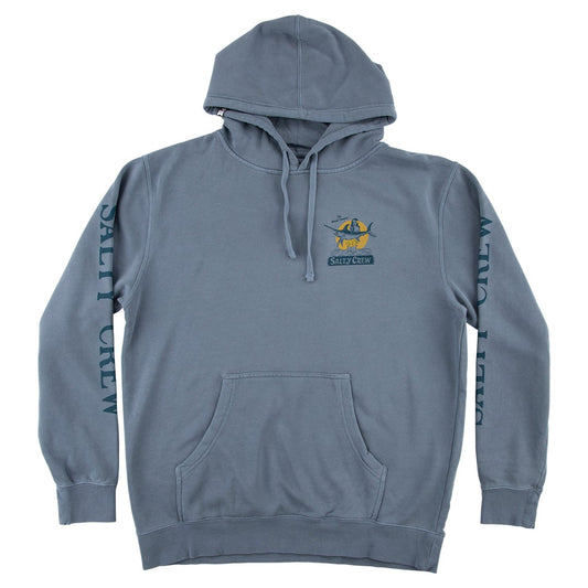 Beach Comber Overdye Fleece - Blue - Salty Crew Australia