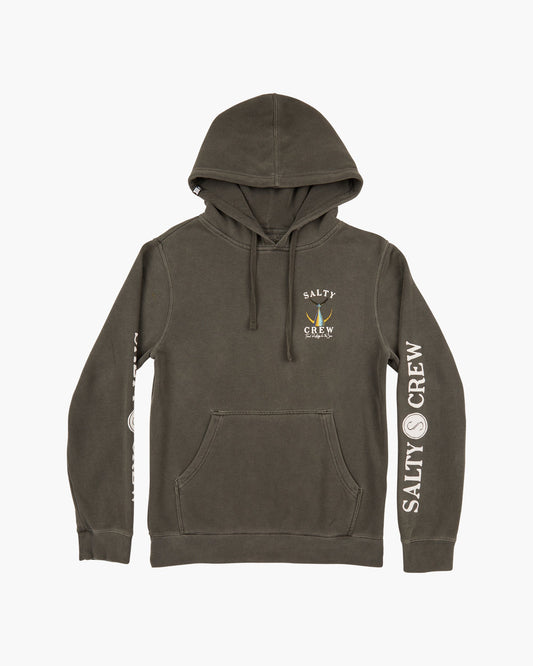 TAILED BOYFRIEND HOODY - Faded Black - Salty Crew Australia