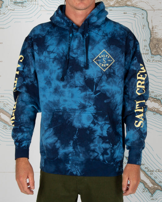 Tippet Tie Dye Fleece - Blue - Salty Crew Australia