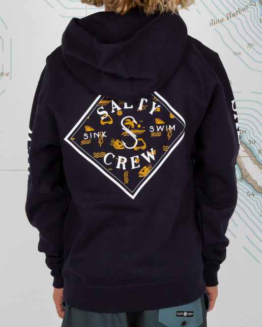 TIPPET TIDE BOYS FLEECE - Navy
