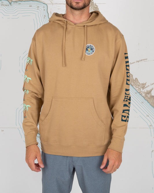 DOS PALMS FLEECE - Sandstone - Salty Crew Australia