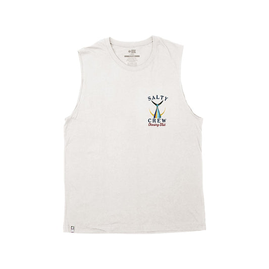 TAILED SLEEVELESS - White - Salty Crew Australia