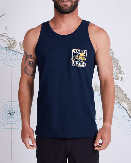 INK SLINGER TANK - Navy