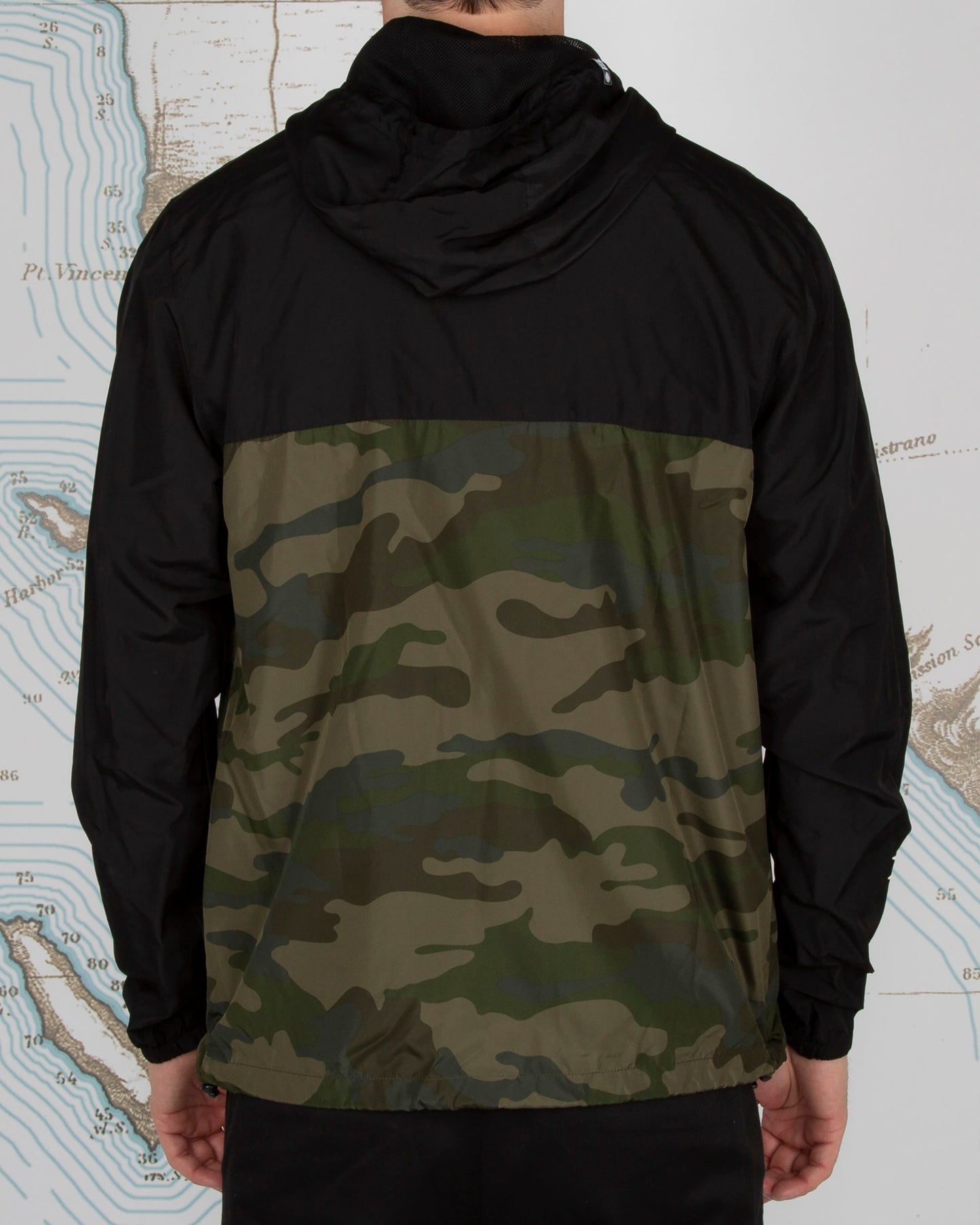 S-Hook Windbreaker - BLACK CAMO