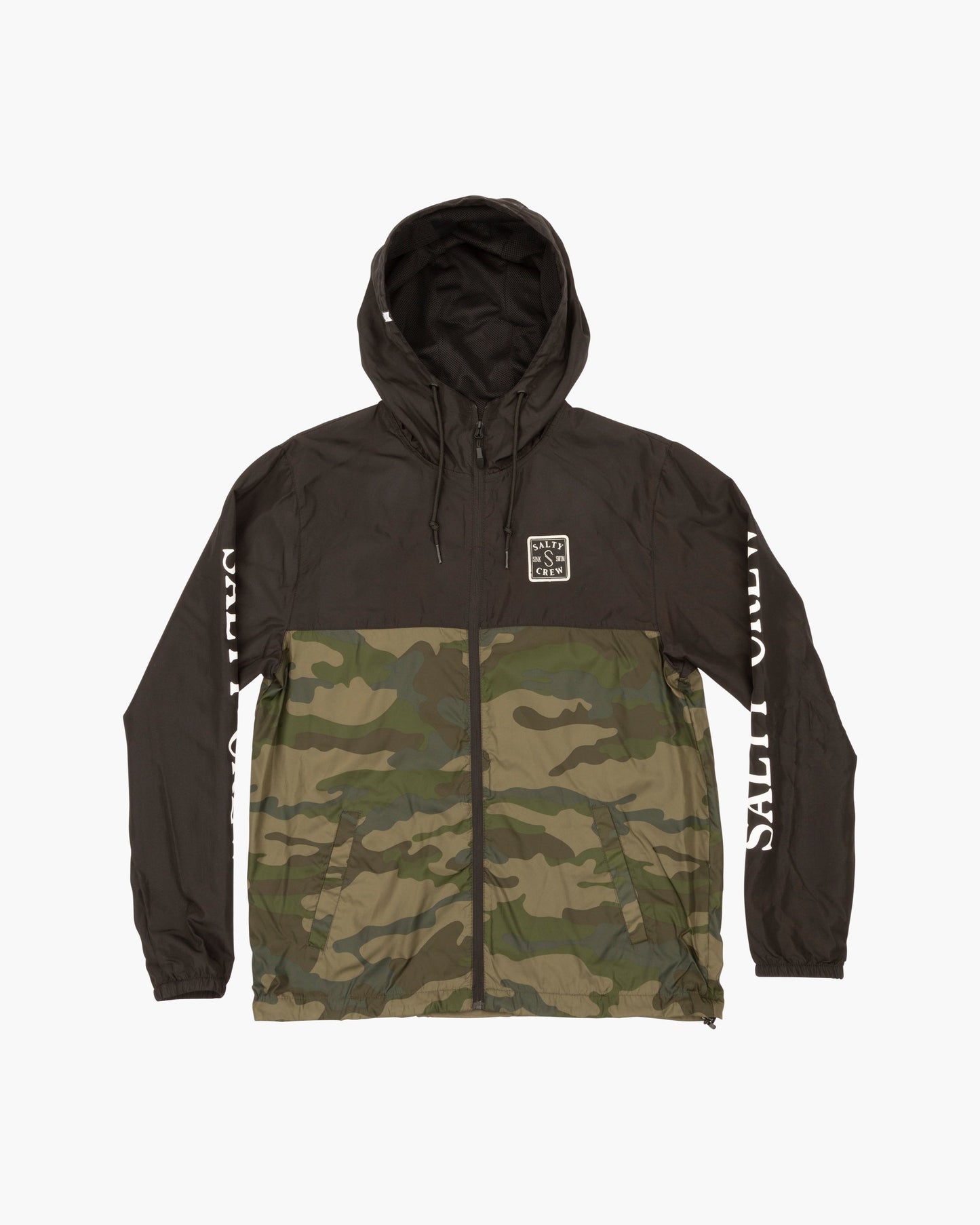 S-Hook Windbreaker - BLACK CAMO