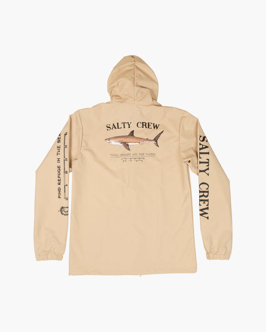 Bruce Snap Jacket - Cream - Salty Crew Australia