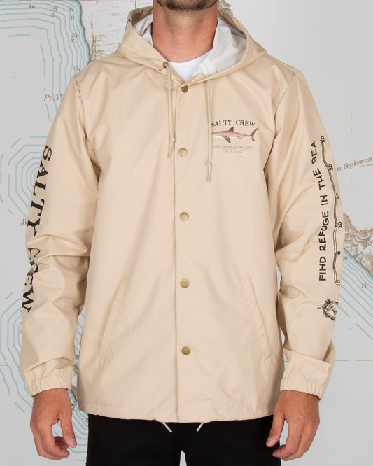 Bruce Snap Jacket - Cream