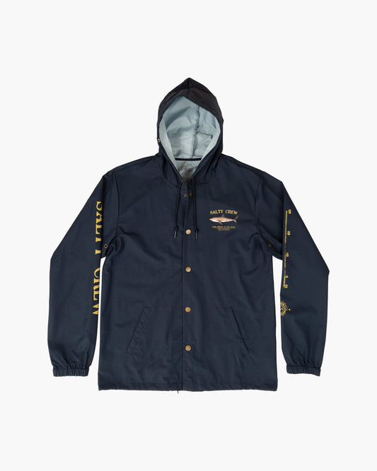 Bruce Snap Jacket - Navy - Salty Crew Australia