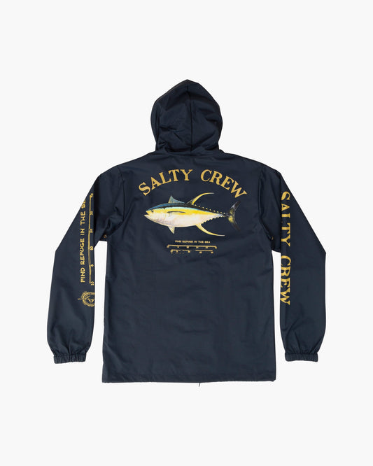 Ahi Mount Snap Jacket - Navy