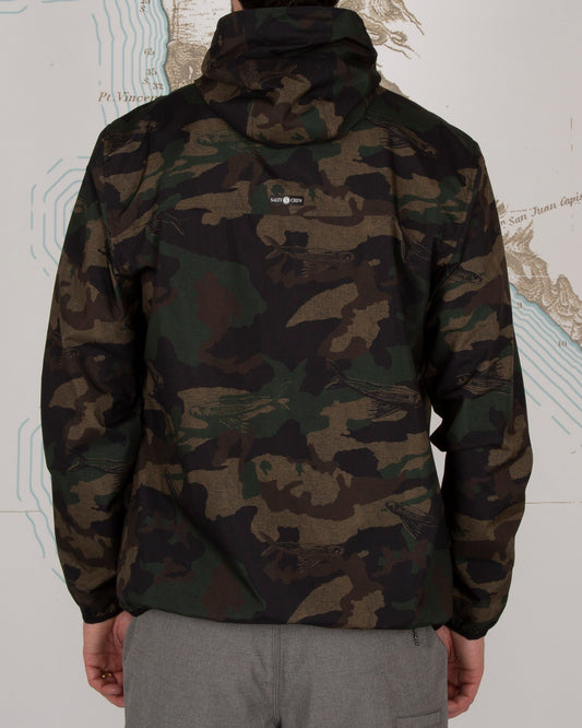 Headwind Packable Jacket - Camo - Salty Crew Australia